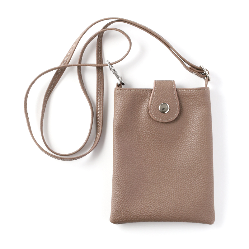 CATHIE FERRARI スマホポシェット / トープ