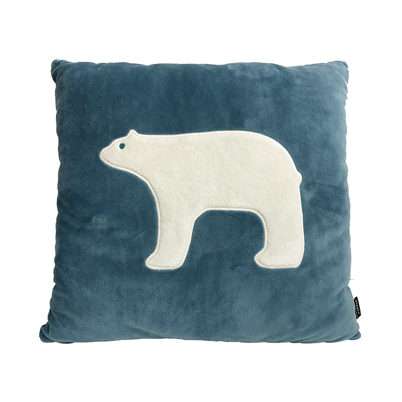 kippis クッション / ブルー(シロクマ)