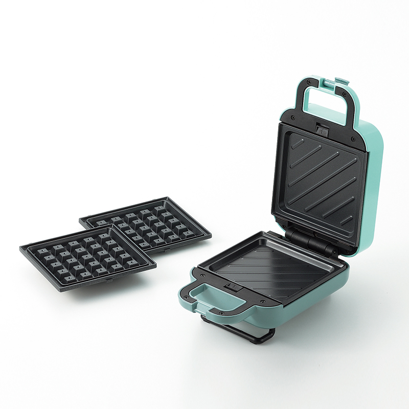 マリ・クレール 着脱式ホットサンド&ワッフルメーカー