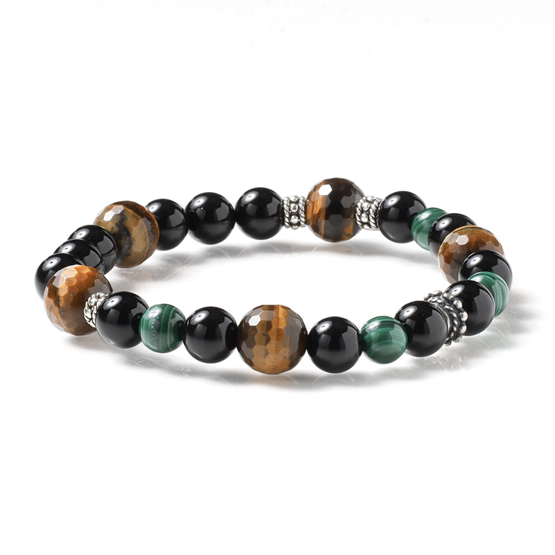 天然石ブレスレット / ブラック