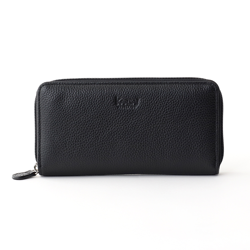 KANSAI SELECTION ラウンドファスナー長財布 / ブラック