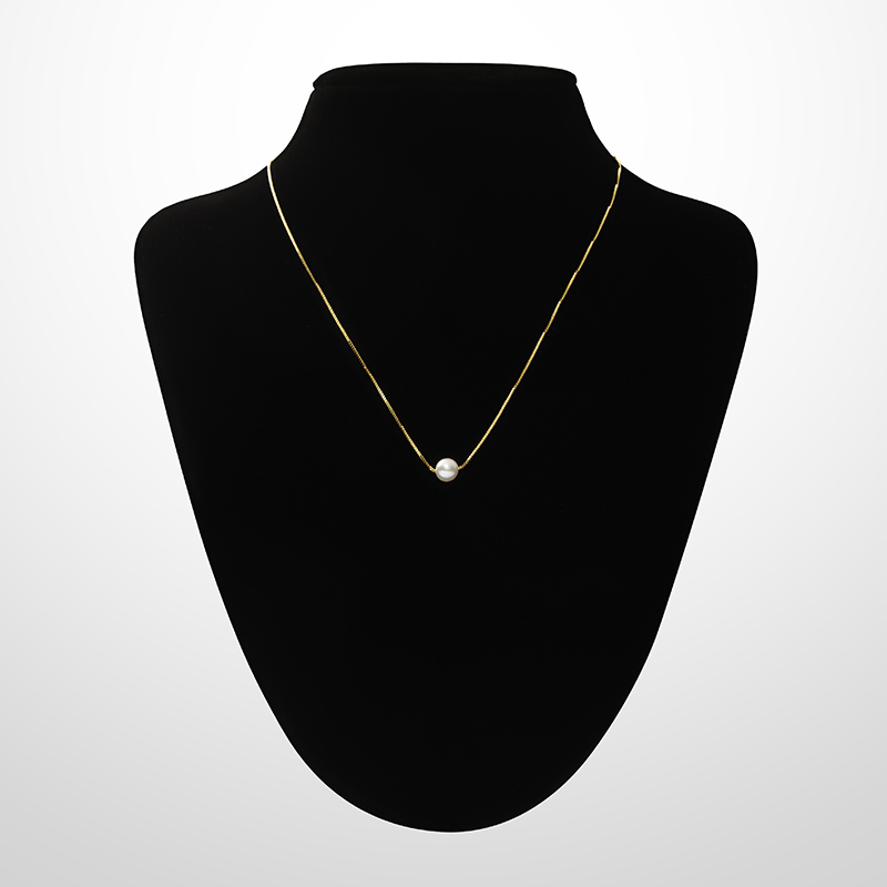 アコヤ真珠ネックレス1粒(5.5-6mm)