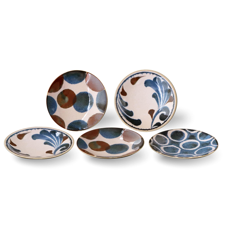 Brush Blue 筆青 プレートセット