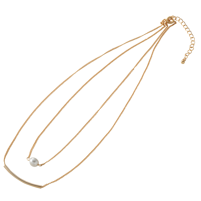 ダブルペンダント / ゴールド