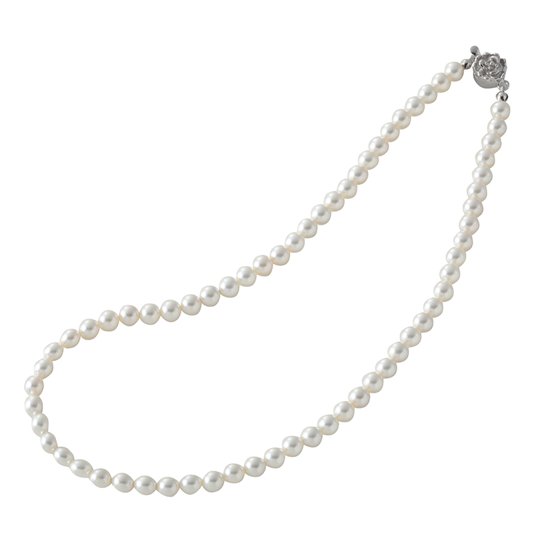 アトリエエトラ 貝パールネックレス / ホワイト