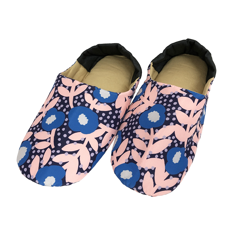 kippis ルームシューズ / ブルー×ピンク